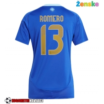 Ženske Nogometnih dresov Argentina Cristian Romero #13 Gostujoči Copa America 2024 Kratki rokavi